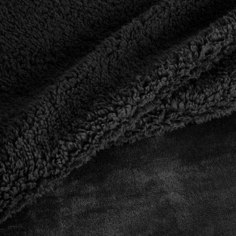 KOC TEDY 170 X 210 CM CZARNY EUROFIRANY KOC TEDY 170 X 210 CM CZARNY EUROFIRANY