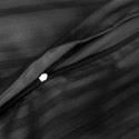 Pościel satyna bawełniana CIZGILI BLACK/180x200 EXCLUSIVE Darymex