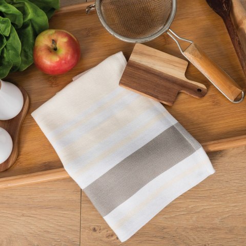 LINEA Ścierka kuchenna, rozmiar 50x70cm, kolor jasny beżowy 006 (promocja) Markizeta LINEA Ścierka kuchenna, rozmiar 50x70cm, kolor jasny beżowy 006 (promocja) Markizeta