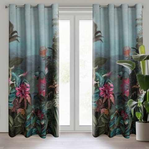 ZASŁONA GOTOWA ALINE 140 X 250 CM CIEMNOZIELONY EUROFIRANY ZASŁONA GOTOWA ALINE 140 X 250 CM CIEMNOZIELONY EUROFIRANY