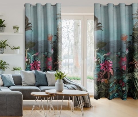 ZASŁONA GOTOWA ALINE 140 X 250 CM CIEMNOZIELONY EUROFIRANY ZASŁONA GOTOWA ALINE 140 X 250 CM CIEMNOZIELONY EUROFIRANY