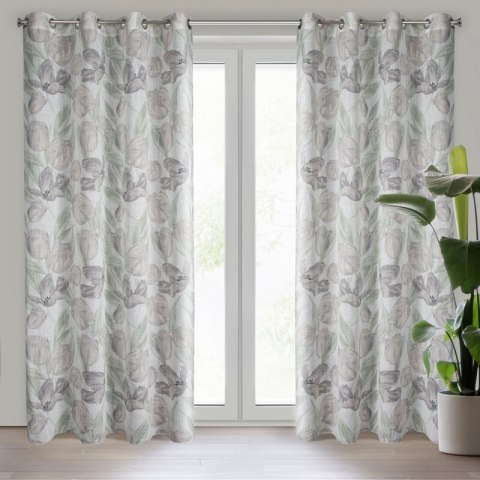 ZASŁONA GOTOWA MILLIE 140 X 250 CM NATURALNY EUROFIRANY ZASŁONA GOTOWA MILLIE 140 X 250 CM NATURALNY EUROFIRANY