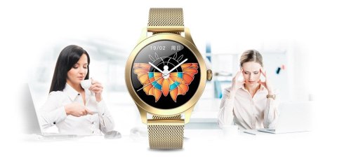 Damski SMARTWATCH G.Rossi SW014G-4 Złoty Damski SMARTWATCH G.Rossi SW014G-4 Złoty