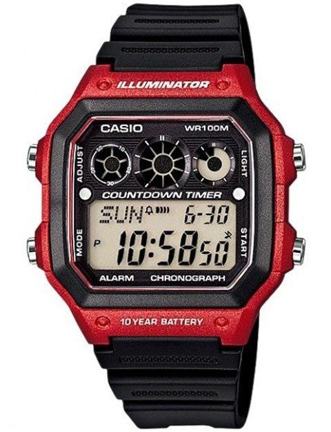 Zegarek Męski CASIO AE-1300WH-4AVDF + BOX Zegarek Męski CASIO AE-1300WH-4AVDF + BOX