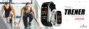 Smartband Giewont Fit&GO Duo GW200-2 - Black + Pasek Ice White