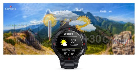 Smartwatch Giewont Focus SmartCall GW430-1 - Carbon Smartwatch Giewont Focus SmartCall GW430-1 - Carbon