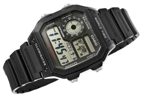 Zegarek Męski CASIO AE-1200WH-1AVEF Zegarek Męski CASIO AE-1200WH-1AVEF