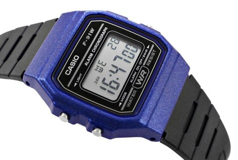 Zegarek Męski CASIO F-91WM-2ADF Zegarek Męski CASIO F-91WM-2ADF