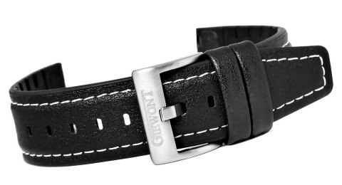 Pasek do Smartwatch Giewont GW440 GWP440-2 - Leather Black Pasek do Smartwatch Giewont GW440 GWP440-2 - Leather Black