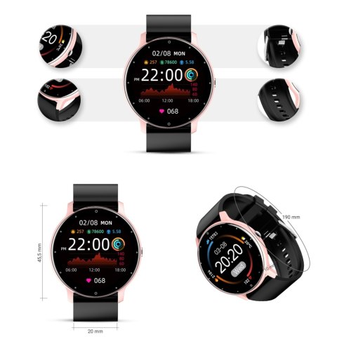Smartwatch Damski Gravity GT1-2 Smartwatch Damski Gravity GT1-2