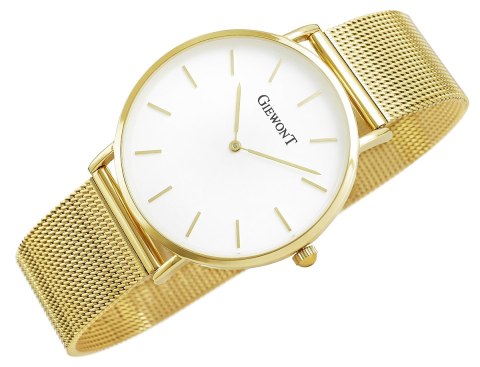 Zegarek Damski GIEWONT Harmony GW1970-1 Pure White/Gold Effect Zegarek Damski GIEWONT Harmony GW1970-1 Pure White/Gold Effect