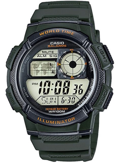 Zegarek Męski CASIO AE-1000W-3AVDF + BOX Zegarek Męski CASIO AE-1000W-3AVDF + BOX