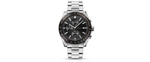 Zegarek Męski Giewont PrimeChrono GW8620-1 Chronograf Silver/Black Zegarek Męski Giewont PrimeChrono GW8620-1 Chronograf Silver/Black