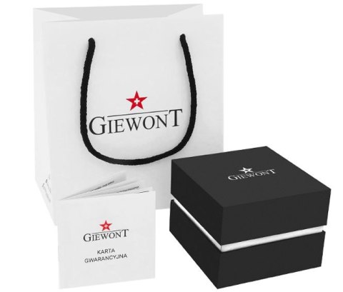 Zegarek Męski Giewont PrimeChrono GW8620-1 Chronograf Silver/Black Zegarek Męski Giewont PrimeChrono GW8620-1 Chronograf Silver/Black