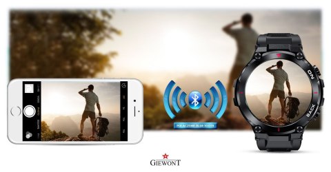 Smartwatch Giewont Pionier GPS GW460-1 - Carbon Smartwatch Giewont Pionier GPS GW460-1 - Carbon