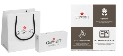 Smartwatch Giewont Pionier GPS GW460-1 - Carbon Smartwatch Giewont Pionier GPS GW460-1 - Carbon