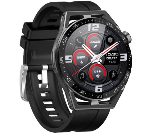 Smartwatch Rubicon RNCE88-2 Czarny- Czarny Pasek Silikonowy + Czarna Bransoleta Smartwatch Rubicon RNCE88-2 Czarny- Czarny Pasek Silikonowy + Czarna Bransoleta