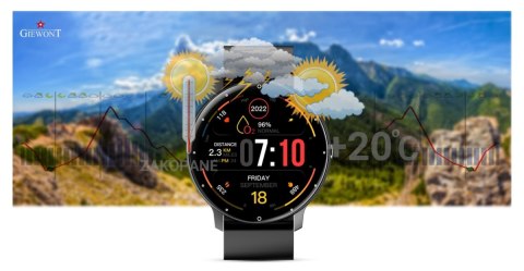 Smartwatch Giewont Sport Around PRO SmartCall GW120-2 PRO - Carbon Smartwatch Giewont Sport Around PRO SmartCall GW120-2 PRO - Carbon