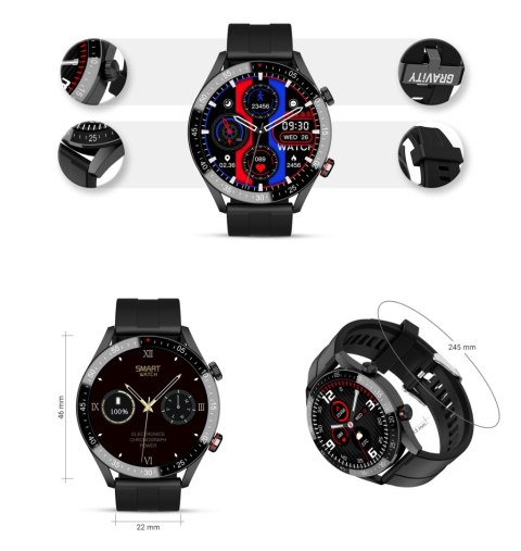 Smartwatch Męski Gravity GT4-1 Smartwatch Męski Gravity GT4-1