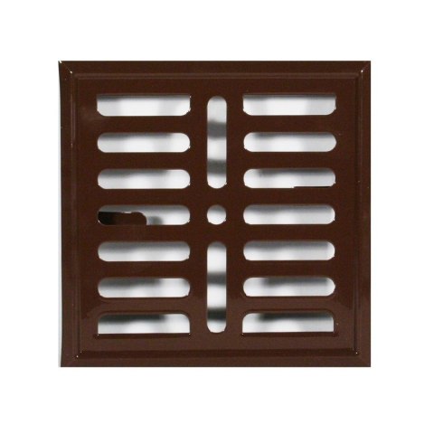 KRATKA METALOWA MALOWANA 14*21CM BRĄZOWA KRATKA METALOWA MALOWANA 14*21CM BRĄZOWA