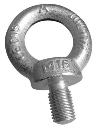 ŚRUBA Z UCHEM OCYNKOWANY DIN580 6*1MM ŚRUBA Z UCHEM OCYNKOWANY DIN580 6*1MM