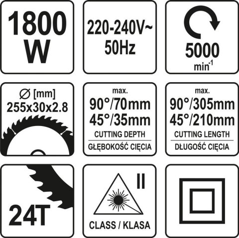 UKOŚNICA 225M 1800W Z LASEREM UKOŚNICA 225M 1800W Z LASEREM