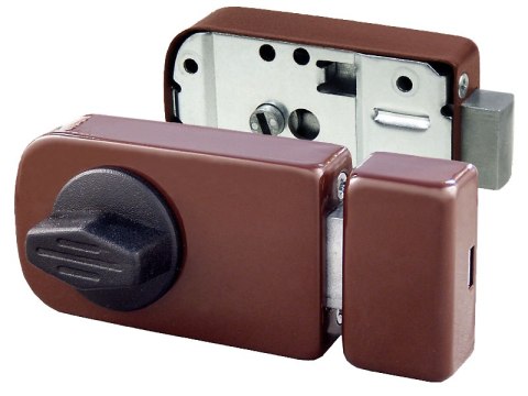 ZAMEK NAWIERZCHNIOWY MINOS Z WKŁADKĄ 60MM BRĄZOWY ZAMEK NAWIERZCHNIOWY MINOS Z WKŁADKĄ 60MM BRĄZOWY