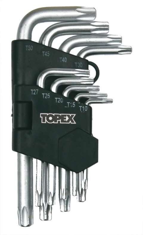 KLUCZE TORX 9 SZTUK T10-T50MM KLUCZE TORX 9 SZTUK T10-T50MM