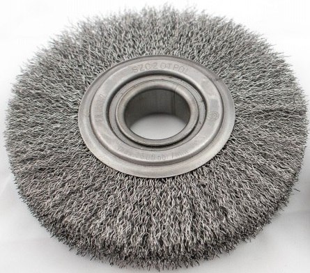 SZCZOTKA TARCZOWA DRUT STALOWY OTWÓR 22MM, FI100MM SZCZOTKA TARCZOWA DRUT STALOWY OTWÓR 22MM, FI100MM