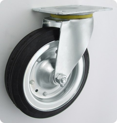KOŁO METAL-GUMA 200MM OBUDOWA SKRĘTNA 62 KOŁO METAL-GUMA 200MM OBUDOWA SKRĘTNA 62