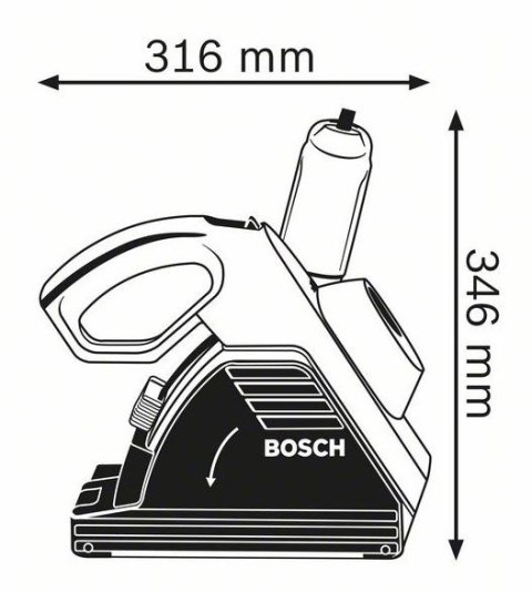 BRUZDOWNICA GNF35CA 1400W 35MM BRUZDOWNICA GNF35CA 1400W 35MM