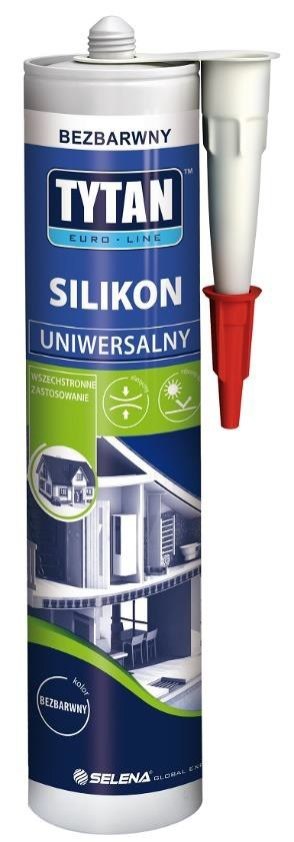 SILIKON TYTAN EURO-LINE 280ML BIAŁY SILIKON TYTAN EURO-LINE 280ML BIAŁY