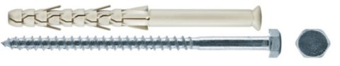 DYBEL RAMOWY ŁEB SZEŚCIOKĄTNY ARL 08/120MM DYBEL RAMOWY ŁEB SZEŚCIOKĄTNY ARL 08/120MM