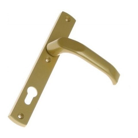 KLAMKA MALOWANA ZŁOTA 72MM NA KLUCZ KLAMKA MALOWANA ZŁOTA 72MM NA KLUCZ