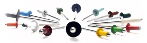 NIT ZRYWALNY ALUMINIOWO-STALOWY 4.0*8MM RAL 8017 NIT ZRYWALNY ALUMINIOWO-STALOWY 4.0*8MM RAL 8017