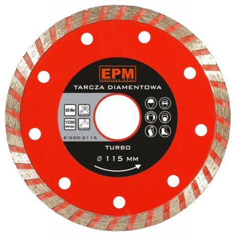 TARCZA DIAMENTOWA TURBO 250MM TARCZA DIAMENTOWA TURBO 250MM