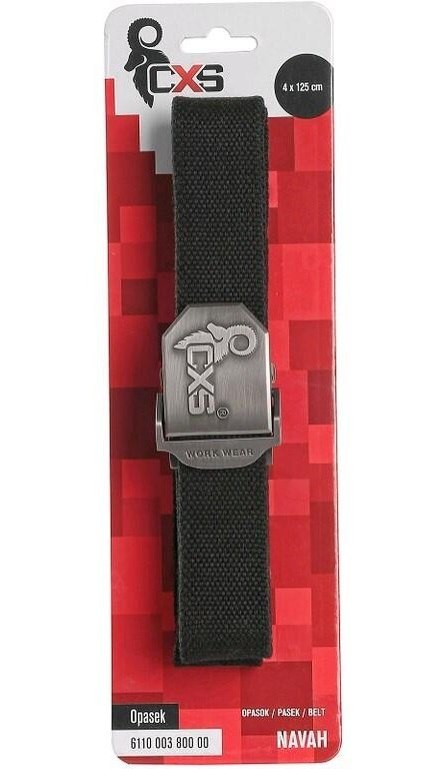 PASEK NAVAH CXS CZARNY 4CM ROZMIAR 125CM PASEK NAVAH CXS CZARNY 4CM ROZMIAR 125CM