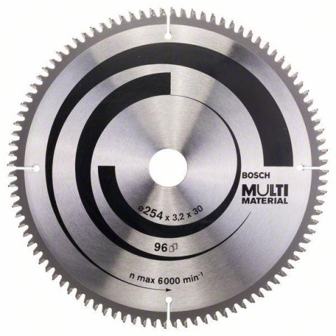 PIŁA TARCZOWA-T MULTI 254*3,2/30Z96 PIŁA TARCZOWA-T MULTI 254*3,2/30Z96