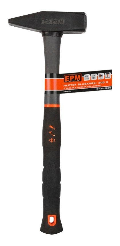 MŁOTEK ŚLUSARSKI RĄCZKA WŁÓKNO SZKLANE TPR 400G MŁOTEK ŚLUSARSKI RĄCZKA WŁÓKNO SZKLANE TPR 400G