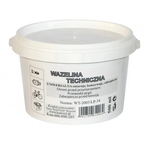 WAZELINA TECHNICZNA 0,5L WAZELINA TECHNICZNA 0,5L
