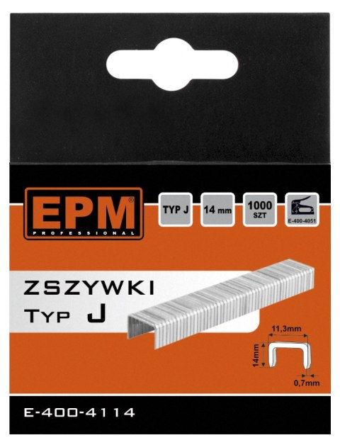 ZSZYWKI 1000SZT 14MM J-014 ZSZYWKI 1000SZT 14MM J-014
