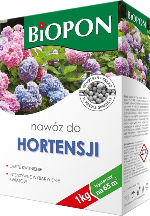 NAWÓZ - DO HORTENSJI 1KG NAWÓZ - DO HORTENSJI 1KG