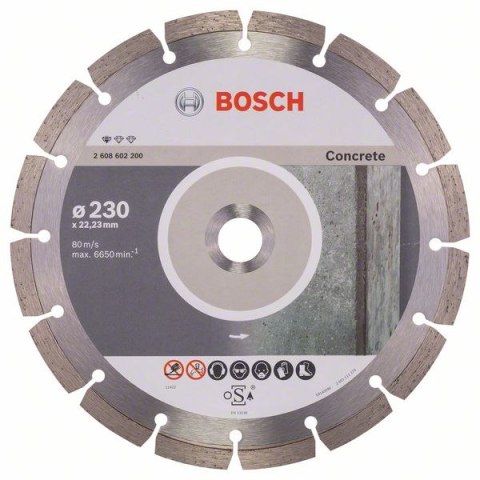 TARCZA DIAMENTOWA SEGMENTOWA CONCRETE 230MM TARCZA DIAMENTOWA SEGMENTOWA CONCRETE 230MM
