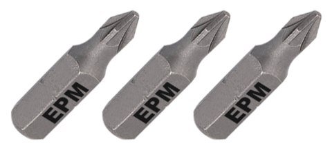GROT, BIT, KOŃCÓWKA DO WKRĘTARKI 25MM 3SZT. PZ1 GROT, BIT, KOŃCÓWKA DO WKRĘTARKI 25MM 3SZT. PZ1