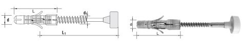 KOŁEK DO MOCOWANIA WC KPL-2SZT 10/6*80MM KOŁEK DO MOCOWANIA WC KPL-2SZT 10/6*80MM