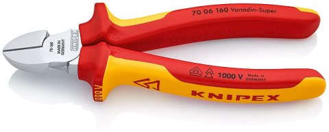 SZCZYPCE TNĄCE BOCZNE IZOLOWANE 160MM SZCZYPCE TNĄCE BOCZNE IZOLOWANE 160MM
