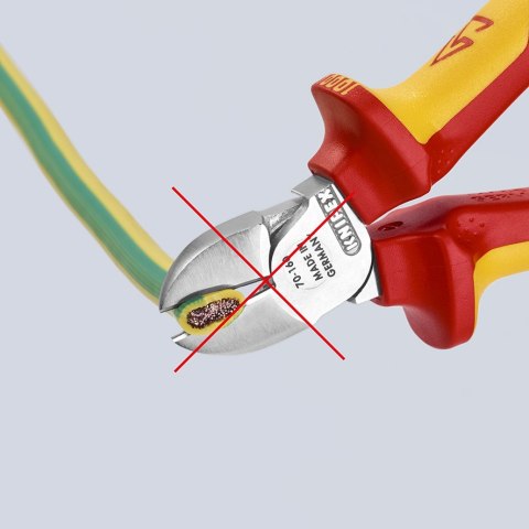 SZCZYPCE TNĄCE BOCZNE IZOLOWANE 160MM SZCZYPCE TNĄCE BOCZNE IZOLOWANE 160MM