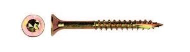 WKRĘT DO DREWNA OCYNK ŻÓŁTY NA TORX PFS+ 3.0*40MM T10 WKRĘT DO DREWNA OCYNK ŻÓŁTY NA TORX PFS+ 3.0*40MM T10