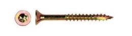 WKRĘT DO DREWNA OCYNK ŻÓŁTY NA TORX PFS+ T20 4.5*45MM