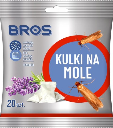 KULKI NA MOLE LAWENDOWE 120G KULKI NA MOLE LAWENDOWE 120G